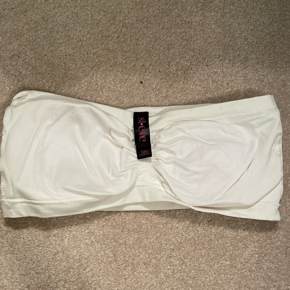 White bandeau size small